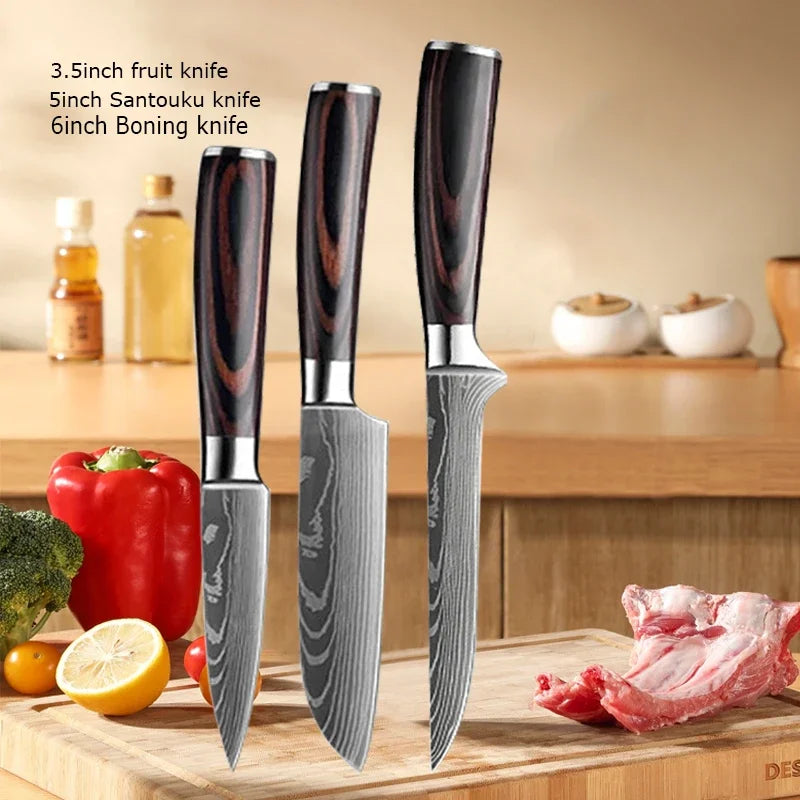 Faca japonesa Santoku  profissional