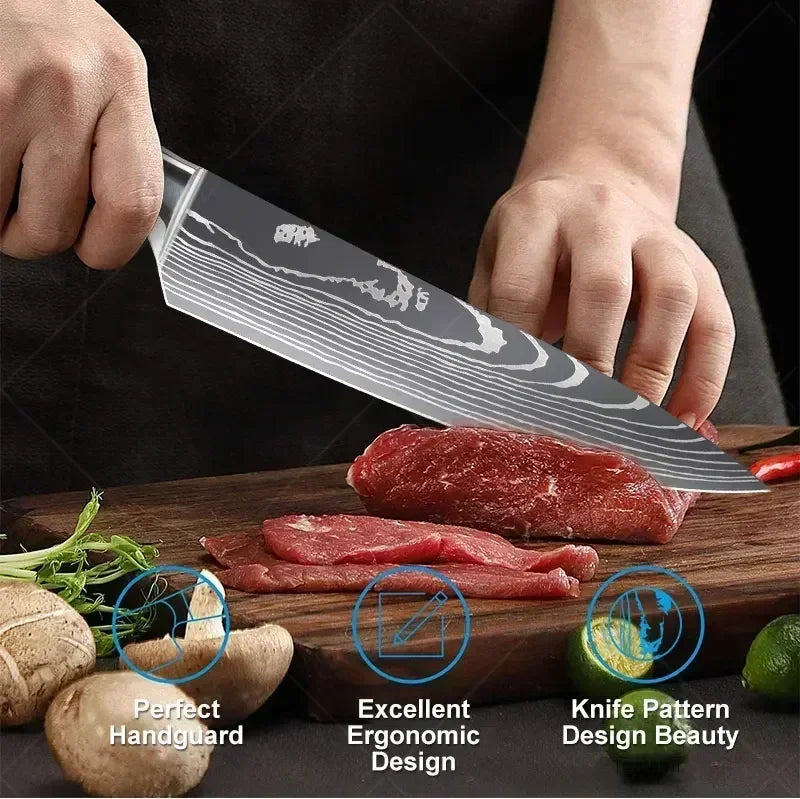 Faca japonesa Santoku  profissional
