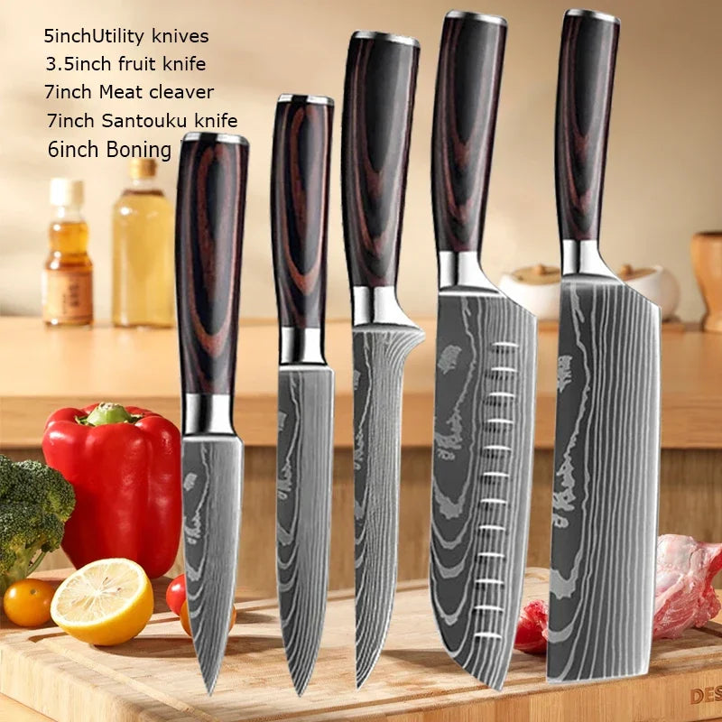 Faca japonesa Santoku  profissional