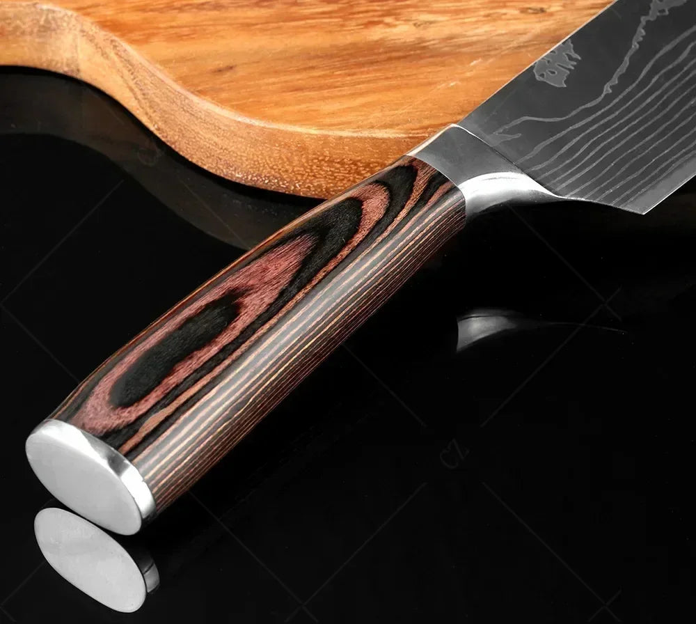 Faca japonesa Santoku  profissional