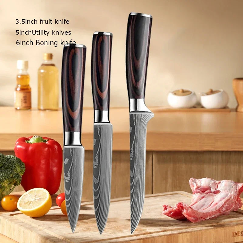 Faca japonesa Santoku  profissional
