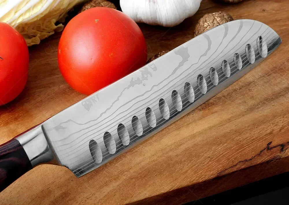 Faca japonesa Santoku  profissional