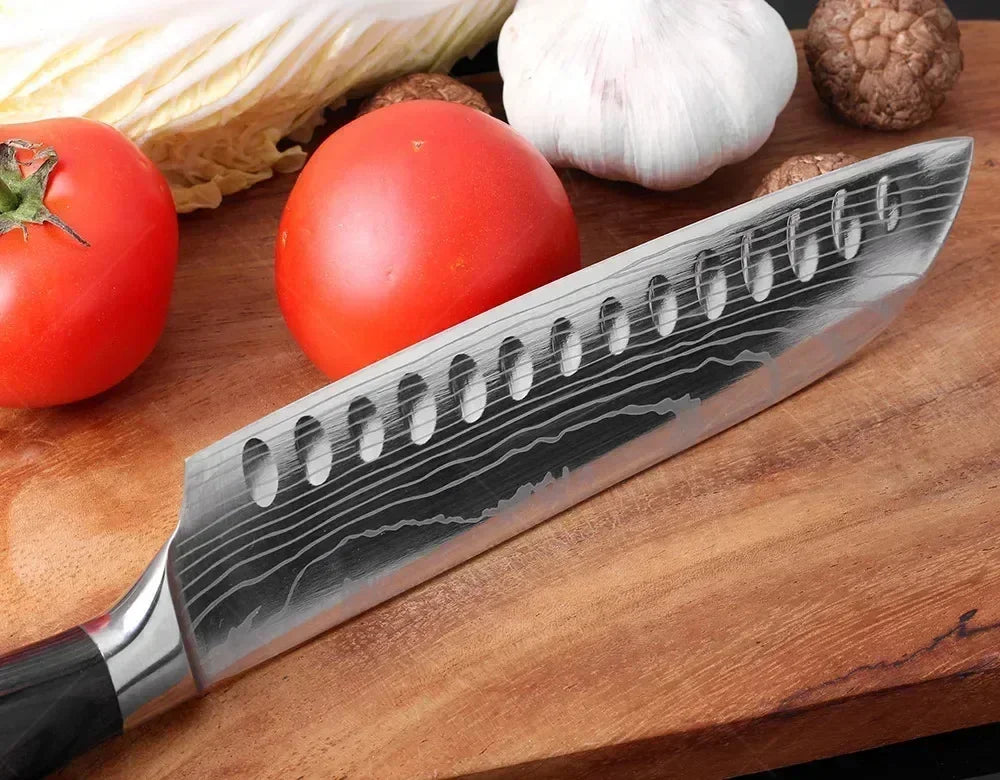 Faca japonesa Santoku  profissional